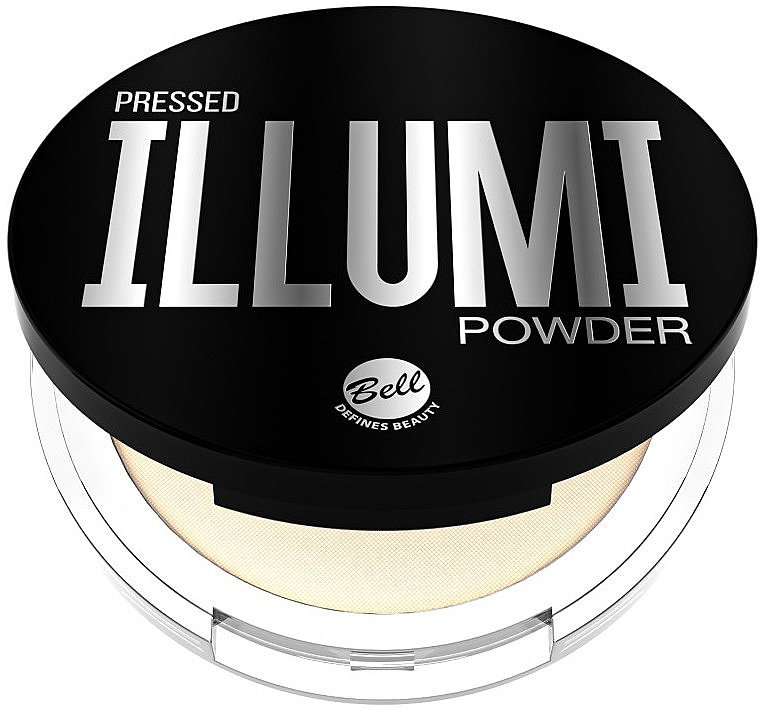 Prasowany puder do twarzy - Bell Pressed Illumi Powder