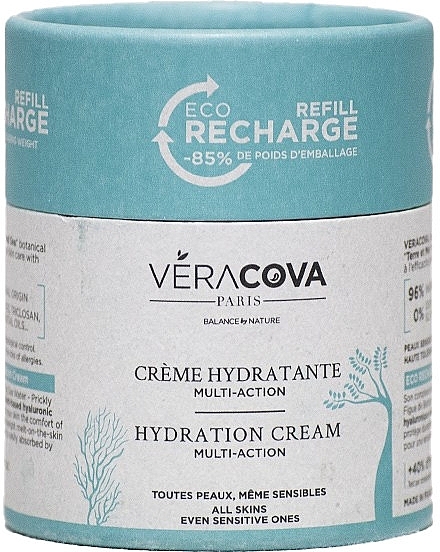 Nawilżający krem ​​do twarzy - Veracova Hydration Cream Multi-Action Refill (uzupełnienie) — Zdjęcie N1
