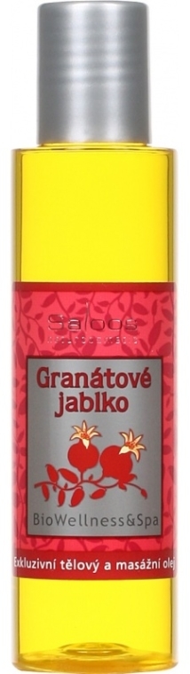 Oliwka do masażu ciała Granat - Saloos Pomegranate Massage Oil — Zdjęcie N2