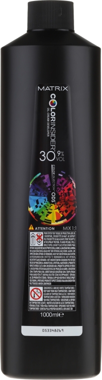 Oksydant bez amoniaku 9% - Matrix Colorinsider Oil Cream Developer 30 Vol. — Zdjęcie N1