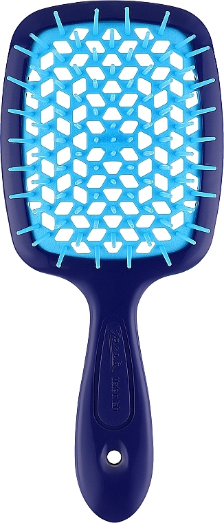 Szczotka do włosów 86SP234 VIT, fioletowy z niebieskim - Janeke Small Superbrush  — Zdjęcie N1