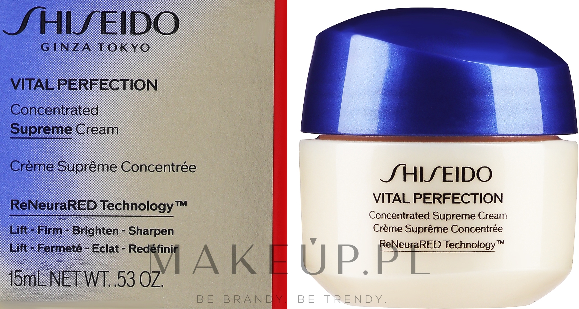 PREZENT! Skoncentrowany krem do skóry dojrzałej - Shiseido Vital Perfection Concentrated Supreme Cream — Zdjęcie 15 ml
