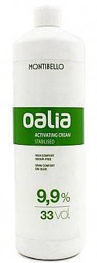 Aktywator kremu (utleniacz) do farb kremowych bez amoniaku, 33 obj. 9,9% - Montibello Oalia Activating Cream — Zdjęcie N1