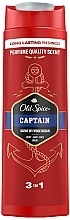 Kup Żel pod prysznic i szampon 2 w 1 dla mężczyzn - Old Spice Captain Shower Gel + Shampoo