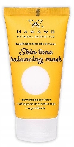 Rozświetlająca maska do twarzy - Mawawo Skin Tone Balancing Mask — Zdjęcie N1