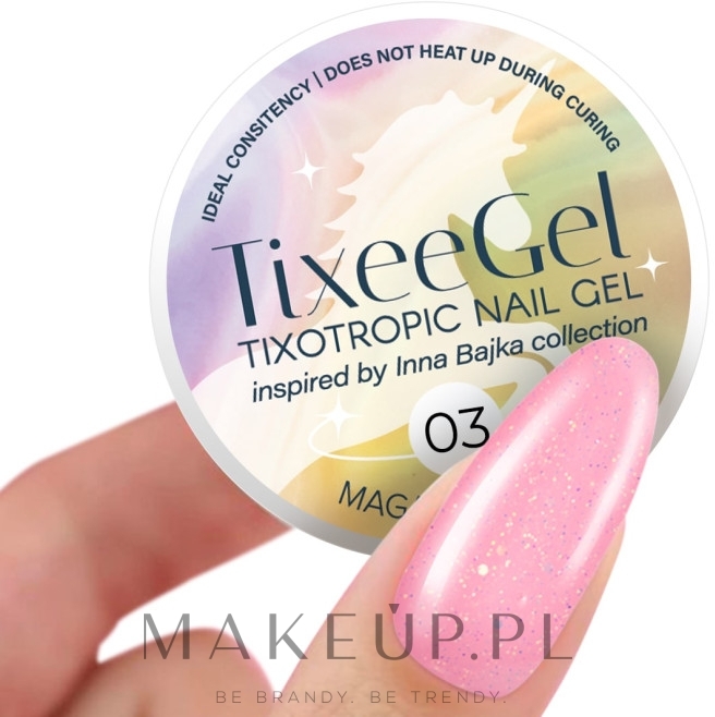 Jednofazowy żel do paznokci - Maga Cosmetics TixeeGel — Zdjęcie T03
