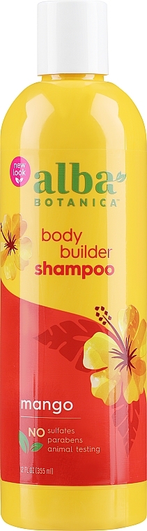 Naturalny hawajski szampon Puszyste mango - Alba Botanica Natural Hawaiian Shampoo Body Builder Mango — Zdjęcie N1