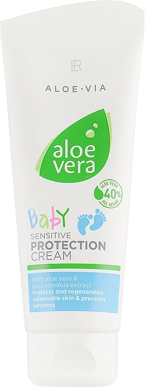 Delikatny krem ochronny dla dzieci - LR Health & Beauty Aloe Vera Baby Sensitive Protection Cream — Zdjęcie N1