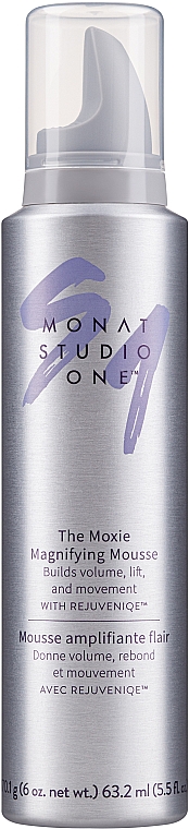 Pianka zwiększająca objętość włosów - Monat Studio One The Moxie Mousse — Zdjęcie N1