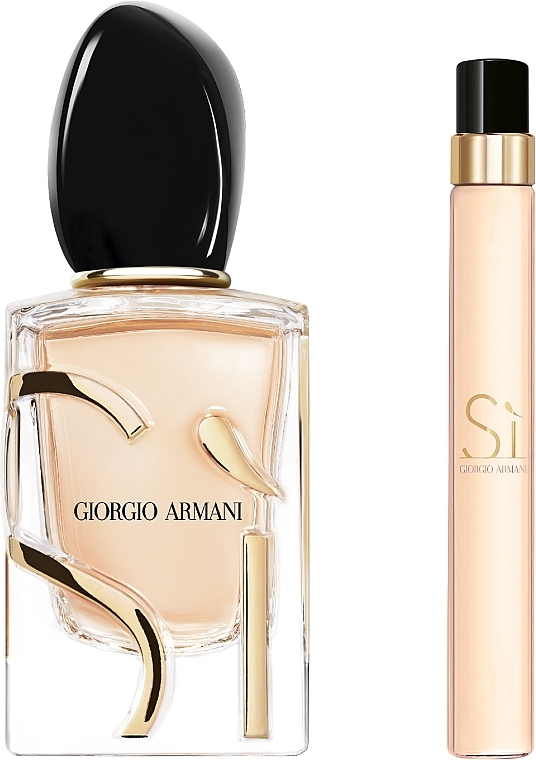 Giorgio Armani Si - Zestaw (edp/50ml + edp/10ml) — Zdjęcie N3