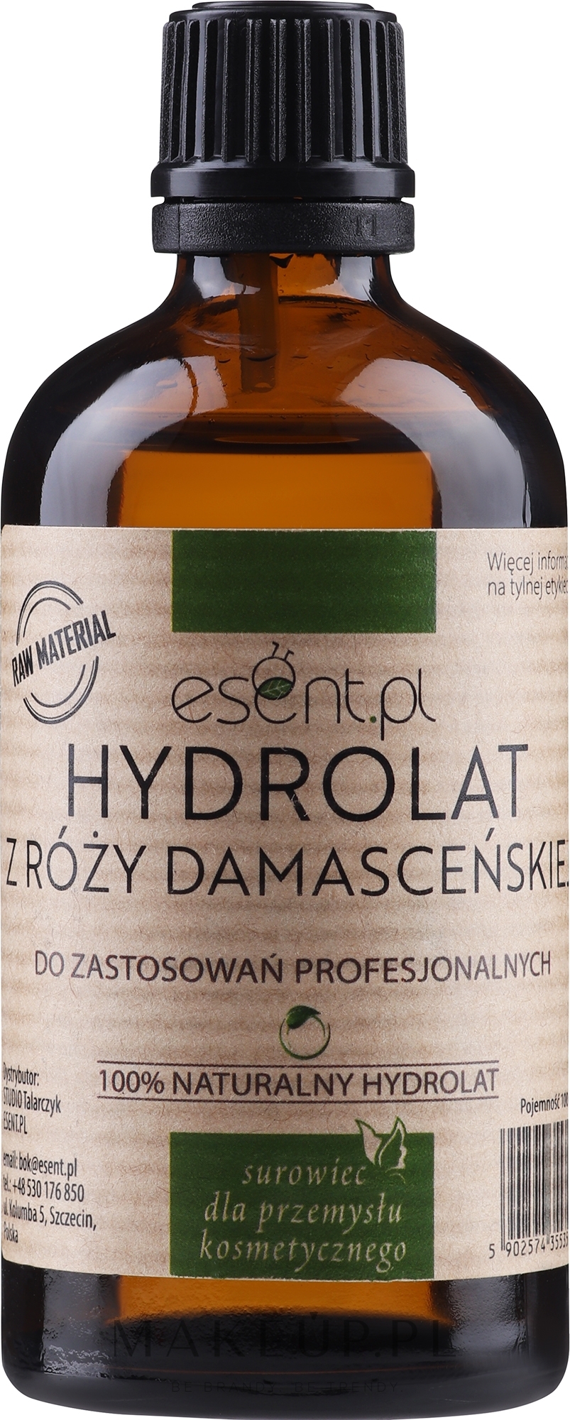 Hydrolat z róży damasceńskiej - Esent  — Zdjęcie 100 ml