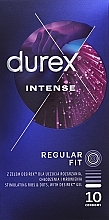 Prezerwatywy prążkowane, 10 szt. - Durex Intense Orgasmic — Zdjęcie N1