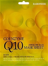 PREZENT! Przeciwstarzeniowa maska ​​w płachcie - Beauadd Baroness Mask Sheet Q10 — Zdjęcie N1