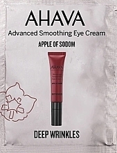 Krem pod oczy - Ahava Apple Of Sodom Advanced Smoothing Eye Cream (próbka) — Zdjęcie N1