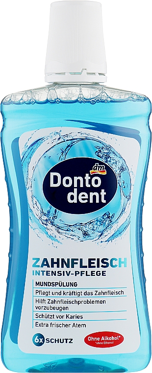 Płyn do płukania jamy ustnej Intensywna terapia - Dontodent Zahnfleisch
