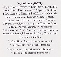 Serum anti-aging do twarzy Opuncja i aloes - AVA Laboratorium Eco Aloe Organic — Zdjęcie N4