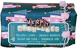 Mydło Balsam i cedr - Essencias De Portugal Merry Christmas Balsam And Cedar Soap — Zdjęcie N1