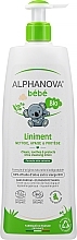 Kup Organiczna oliwka z wodą wapienną do mycia i kąpieli dla dzieci - Alphanova Bebe Bio-Liniment Olive Cleansing Lotion