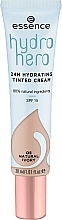 Nawilżający krem koloryzujący - Essence Hydro Hero 24H Hydrating Tinted Cream SPF15 — Zdjęcie N1