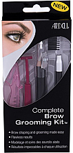 Kup Zestaw - Ardell Complete Brow Grooming Kit (shaver/1pcs + shaper/1pcs + pencil/2.3g + brush/1pcs)