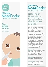 Spray do nosa z solą fizjologiczną - Frida Baby NoseFrida Saline Snot Spray — Zdjęcie N2