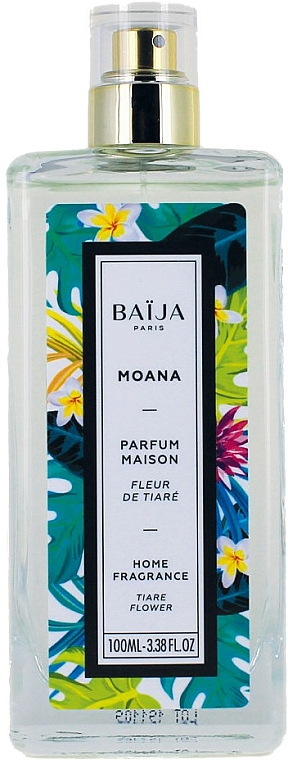 Perfumowany spray do domu Gardenia - Baija Moana Home Fragrance — Zdjęcie N1