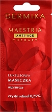 Kup Luksusowa maseczka naprawcza z czystym retinolem 0,25% - Dermika Maestria Anti-age Therapy