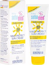 Kup Krem ochronny na słońce dla dzieci i niemowląt - Sebamed Kids Sunscreen SPF 30 Baby Sun Cream