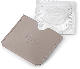 Etui na prezerwatywę, taupe “Classic” - MAKEUP Condom Holder Pu Leather Taupe — Zdjęcie N4