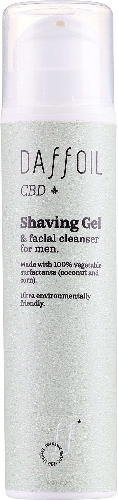 Żel do golenia dla mężczyzn - Spacecat CBD Shaving Gel — Zdjęcie 50 ml