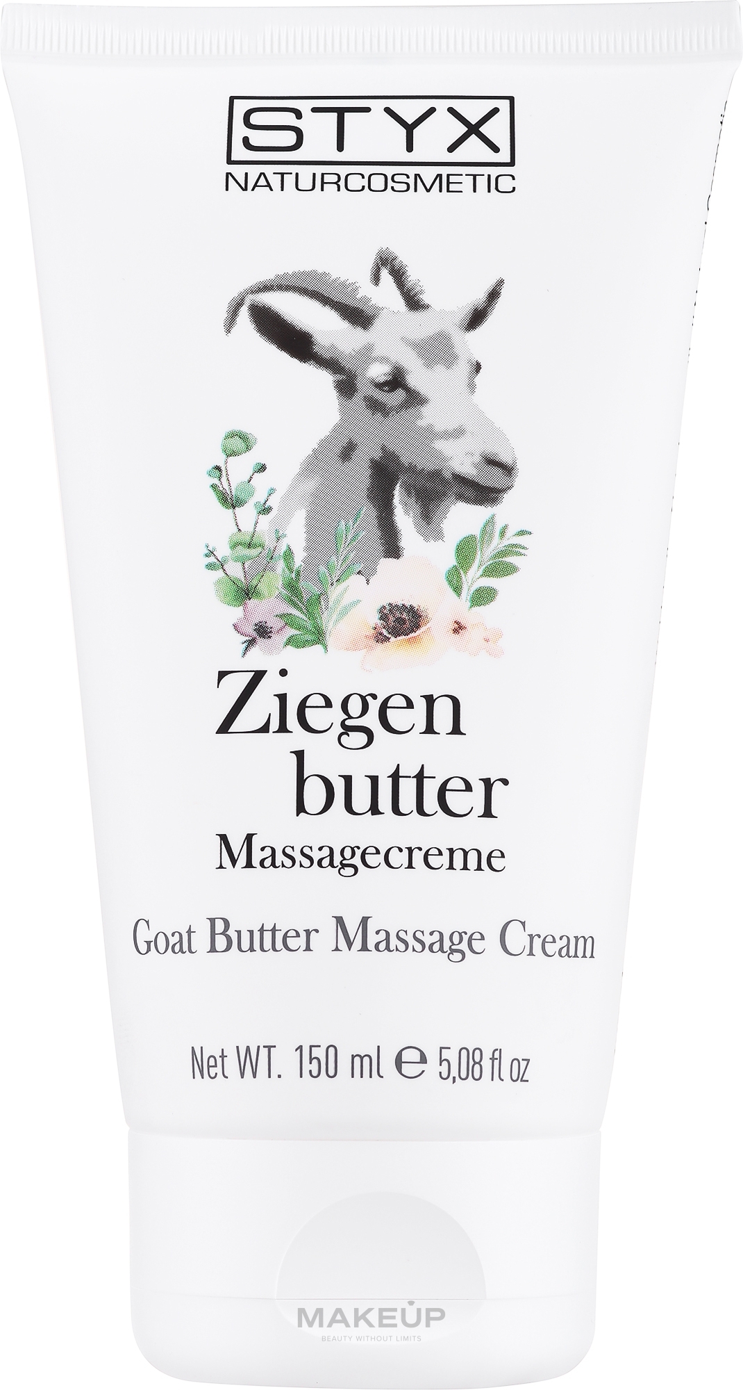 Krem do masażu ciała - Styx Naturcosmetic Goat Butter Massage Cream — Zdjęcie 150 ml