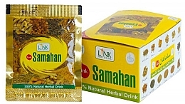 Rozpuszczalna herbata ajurwedyjska w saszetkach - Link Natural Samahan — Zdjęcie N1