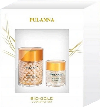 PRZECENA! Zestaw - Pulanna Bio-Gold (cr/60g + eye/gel/21g) * — Zdjęcie N1