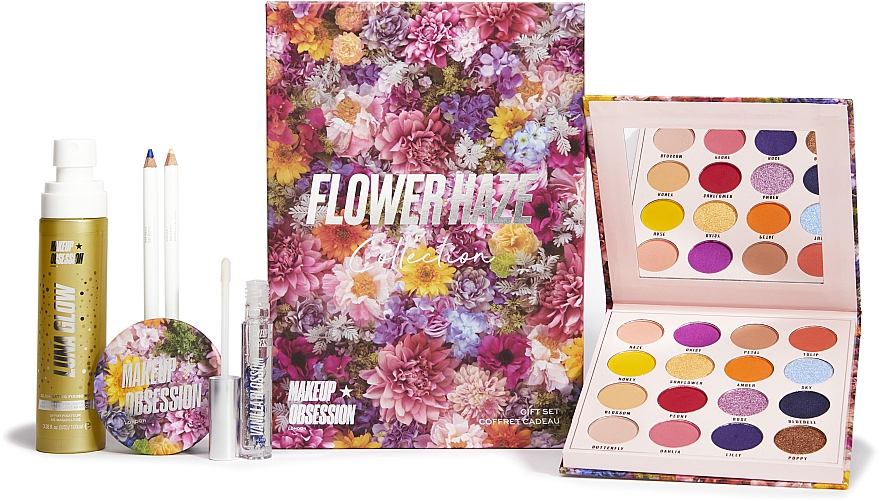 Zestaw, 6 produktów	 - Makeup Obsession Flower Haze Set  — Zdjęcie N1