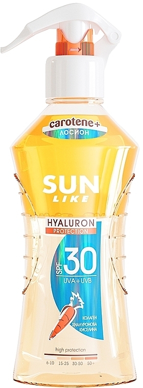 Przeciwsłoneczny balsam do ciała SPF 30 - Sun Like 2-Phase Sunscreen Hyaluron Protection Lotion — Zdjęcie N1