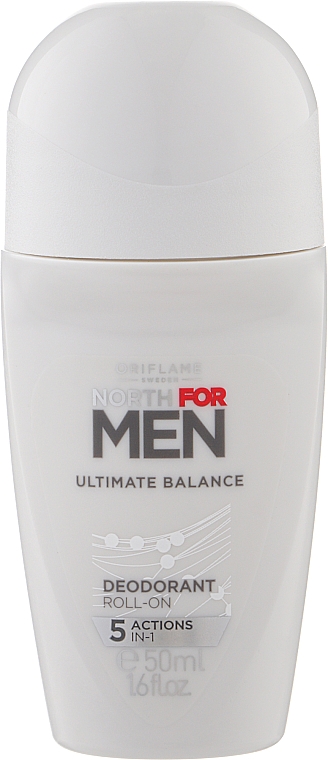 Dezodorant-antyperspirant w kulce - Oriflame North for Men Ultimate Balance