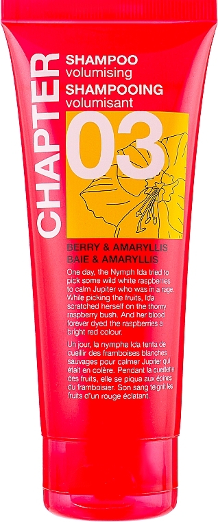 Szampon do włosów zwiększający objętość Malina i amarylis - Mades Cosmetics Chapter Shampoo Volumising Berry & Amarallis — Zdjęcie N2
