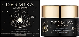 Krem wypełniający zmarszczki do twarzy na dzień i na noc - Dermika Luxury Caviar Cream Filling Wrinkles 50+ — Zdjęcie N2