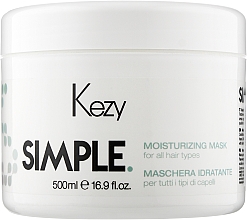 Kup Nawilżająca olejkowa maska do włosów - Kezy Simple Moisturizing Mask