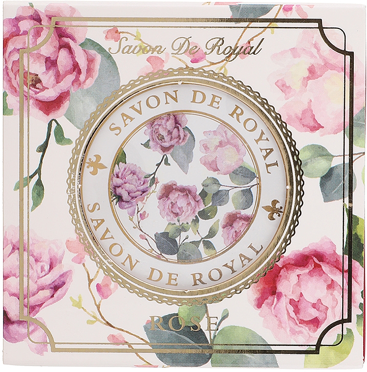 Różane mydło toaletowe - Savon De Royal Luxury Solid Soap Rose — Zdjęcie N1