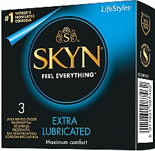 Kup Prezerwatywy bez lateksu, 3 szt - Skyn Extra Lubricated