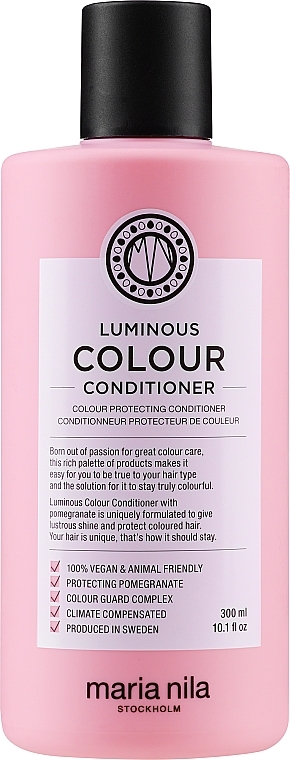 Odżywka do włosów farbowanych - Maria Nila Luminous Color Conditioner  — Zdjęcie N1