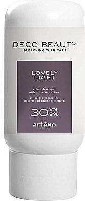 Utleniacz do włosów w proszku - Artego Deco Beauty Lovely Light Developer 9% — Zdjęcie N1