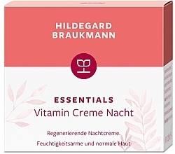 Witaminowy krem do twarzy na noc - Hildegard Braukmann Essentials Vitamin Cream Night — Zdjęcie N2