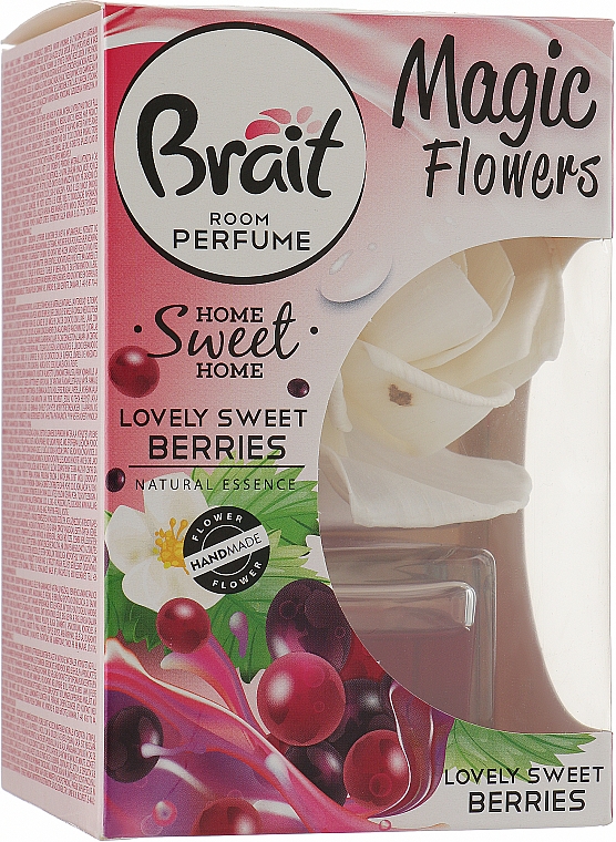 Dyfuzor zapachowy, Lovely Sweet Berries - Brait Magic Flowers — Zdjęcie N1