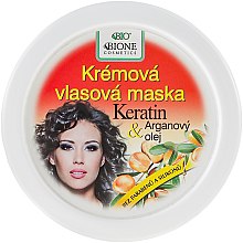 Kup Kremowa maska do włosów - Bione Cosmetics Keratin + Argan Oil Cream Hair Mask