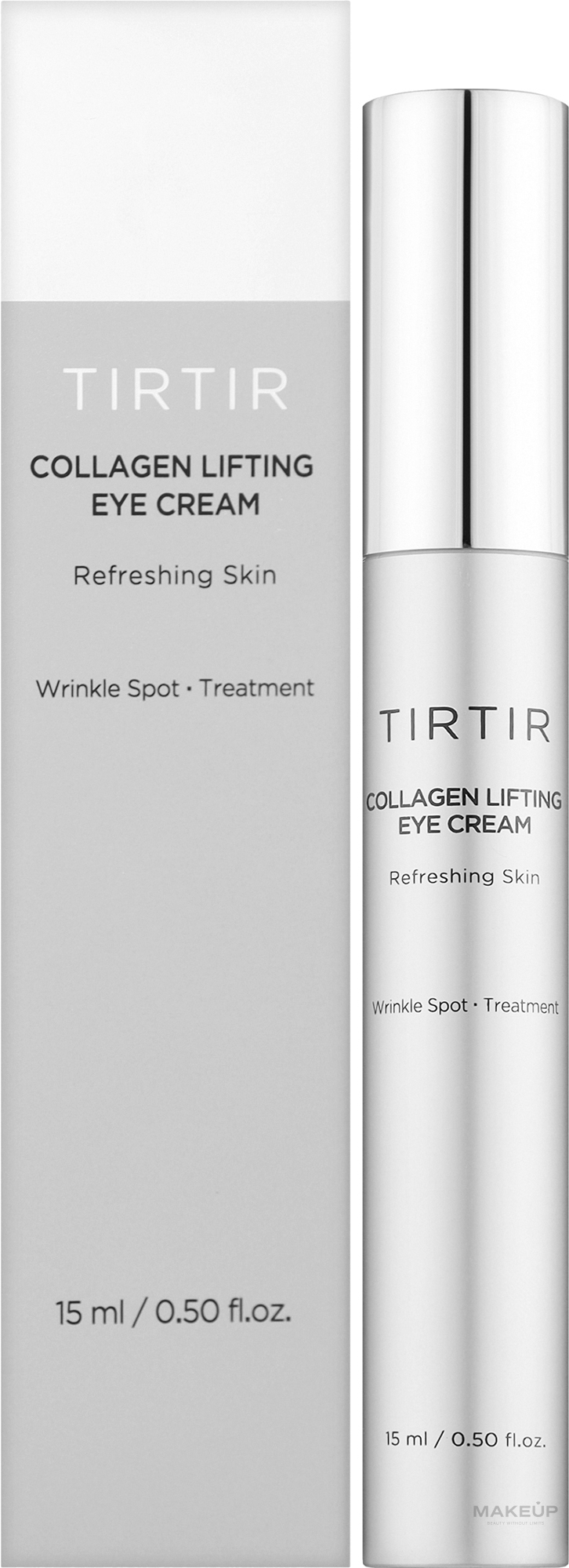 Kolagenowy liftingujący krem pod oczy - Tirtir Collagen Lifting Eye Cream — Zdjęcie 15 ml