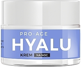 Ujędrniający krem przeciwzmarszczkowy Wypełnienie i regeneracja - AA Hyalu Pro-Age Night Cream — Zdjęcie N2