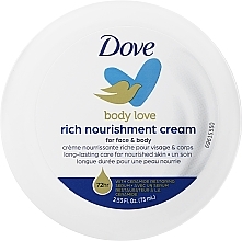 Bogaty krem odżywczy do ciała - Dove Rich Nourishment Cream — Zdjęcie N3