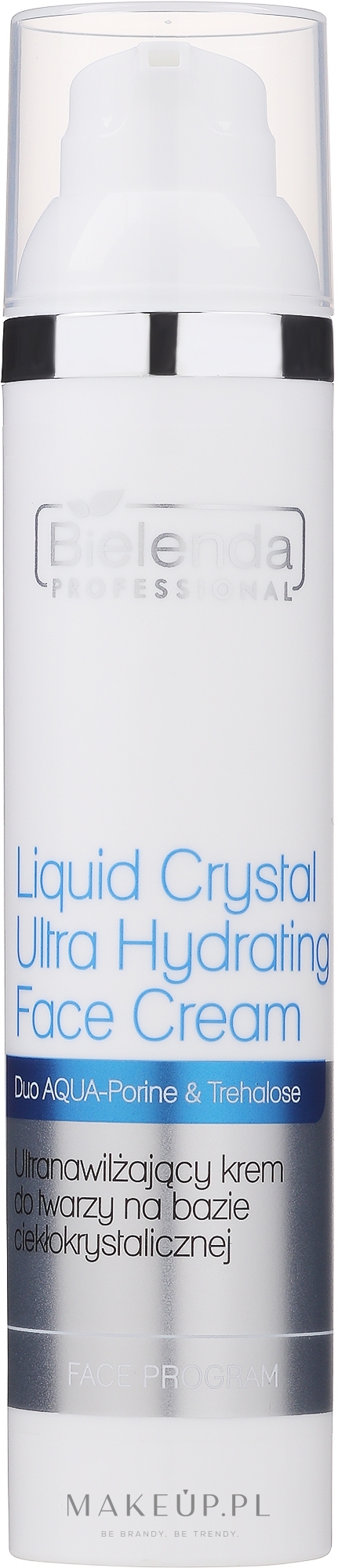 Ultranawilżający krem do twarzy na bazie ciekłokrystalicznej - Bielenda Professional Face Program Liquid Crystal Ultra Hydrating Face Cream — Zdjęcie 100 ml